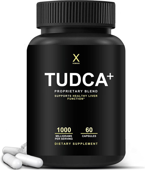 Store TUDCA+ 1000mg Bile Salts Liver Support Gallbladder Cleanse Tauroursodeoxycholic 60 Caps