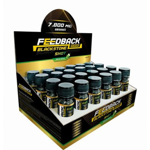 Black Stone Shot Preworkout 24*60 ml Yeşil Elma Aromalı 48 Servis