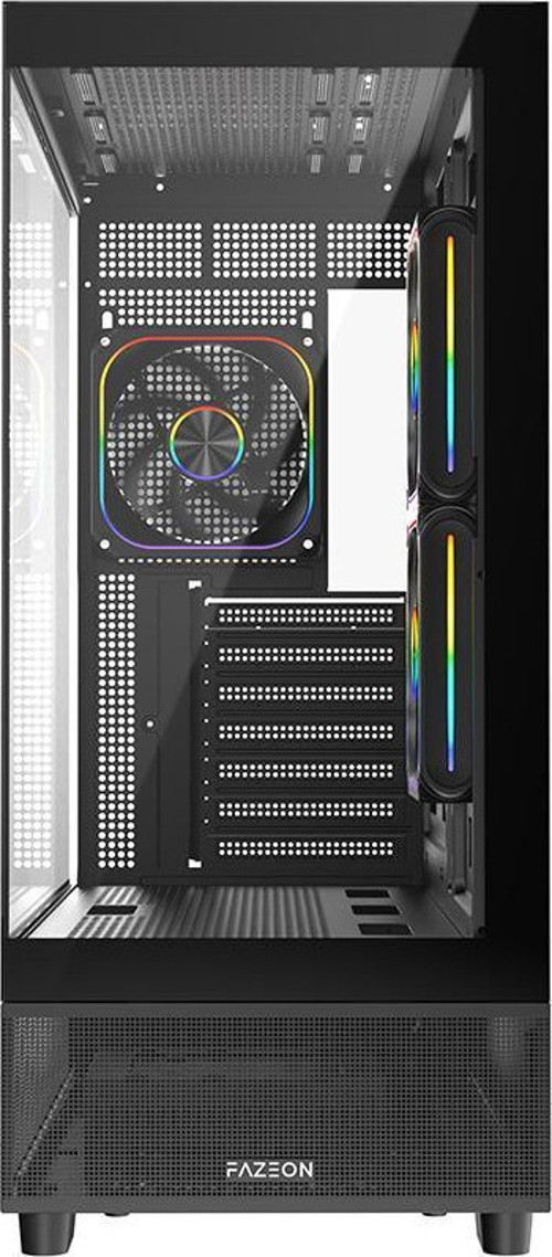 F17 F17A750BBQ ARGB Fanlı Siyah 750 W ATX Oyuncu Kasası