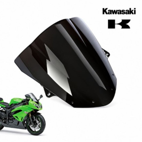 Kawasaki ZX6R 2009-2016 / ZX10R 2008-2010 Full Siyah Ön Cam – Racing Tip