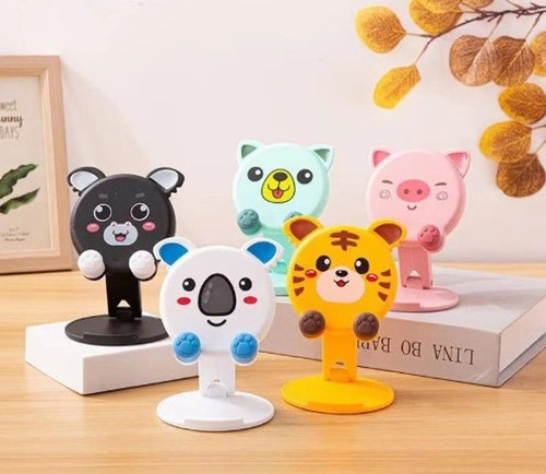 Hayvan Figürlü Masaüstü Telefon Standı 5 Model (5324)