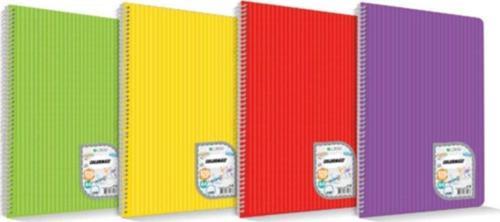 Çınar Colormaxi A4 96 Yaprak Spiralli 4 Adet Kareli Defter