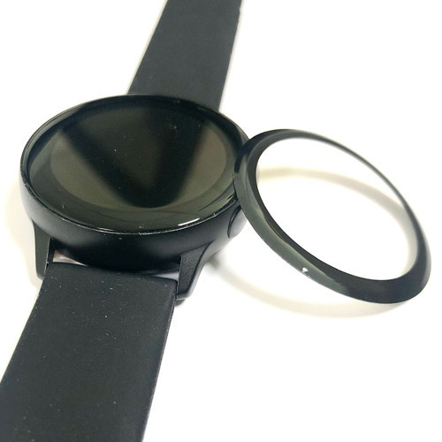 Galaxy Watch Active 2 40mm PMMA Pet Saat Ekran Koruyucu - Siyah
