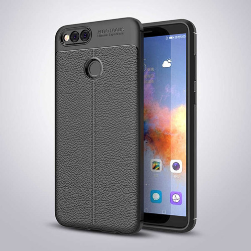 Huawei Honor 7X Kılıf Niss Silikon Kılıf - Siyah