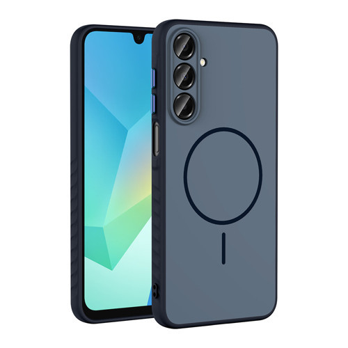 Galaxy A16 Kılıf M-safe Şarj Özellikli Tea Kılıf - Lacivert