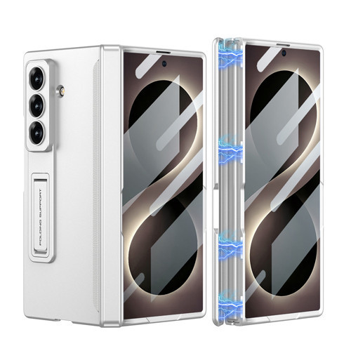 Galaxy Z Fold 8 Ultra Kılıf M-Magnet Kılıf - Gümüş