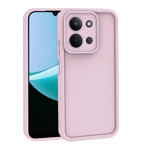 Xiaomi Redmi 15C Kılıf Kamera Korumalı Ananas Kılıf - Pembe