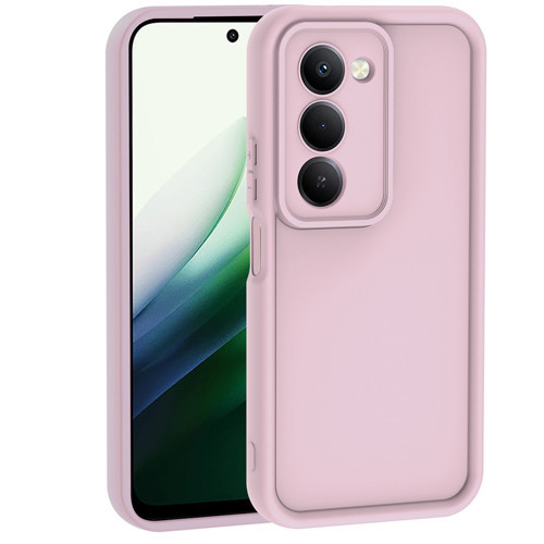 Xiaomi Redmi 15 Kılıf Kamera Korumalı Ananas Kılıf - Pembe