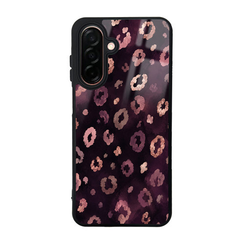 Galaxy A26 Kılıf Kamera Korumalı Desenli Lusi Kılıf - Pembe Leopar