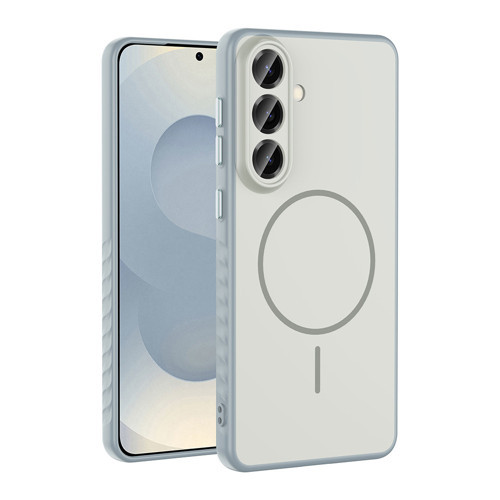 Galaxy A37 Kılıf M-safe Şarj Özellikli Tea Kılıf - Gümüş