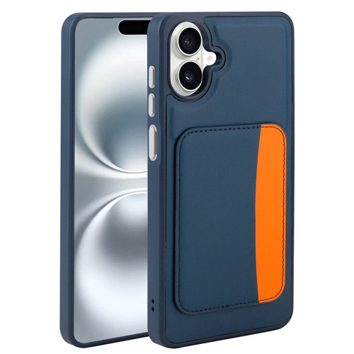 Galaxy A07 Kılıf Kartlıklı X-Kart Silikon Kılıf - Lacivert