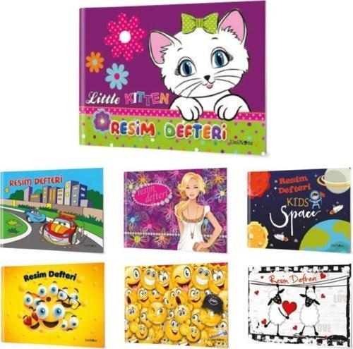 Orta Boy Resim Defteri 30 Yaprak 25X35