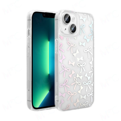 iPhone 14 Kılıf Şeffaf Figürlü Folk Sert Kılıf - Fiyonk