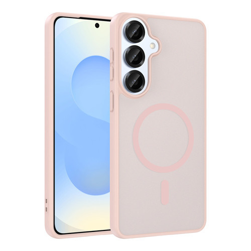 Galaxy S26 Kılıf M-safe Şarj Özellikli Babet Kılıf - Pembe