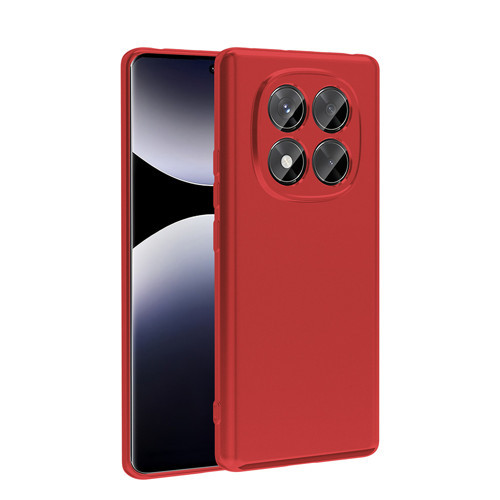 Xiaomi Redmi Note 14 Pro 4G Kılıf Premier Silikon Kılıf - Kırmızı