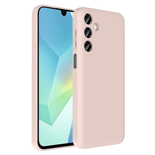 Galaxy A16 Kılıf Kamera Korumalı Kartlık Hazneli Vitra Kılıf - Pembe