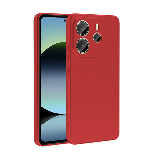 Xiaomi Redmi Note 14 4G Kılıf Premier Silikon Kılıf - Kırmızı