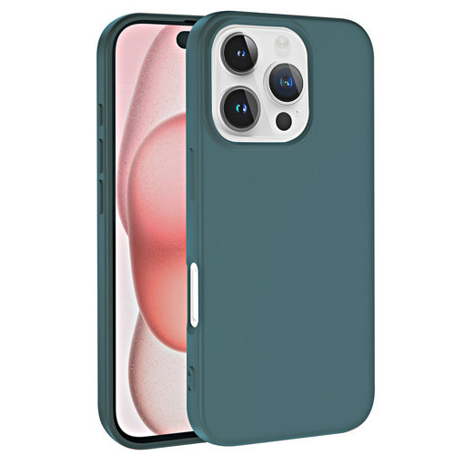 iPhone 16 Pro Kılıf LSR Lansman Kılıf - Koyu Yeşil