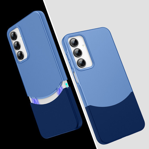 Galaxy A55 Kılıf Mıknatıslı Duble Kılıf - Lacivert