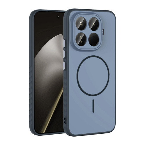 Xiaomi 15T Pro Kılıf M-safe Şarj Özellikli Tea Kılıf - Lacivert