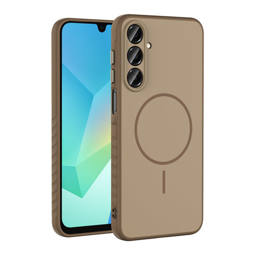 Galaxy A16 Kılıf M-safe Şarj Özellikli Tea Kılıf - Gold