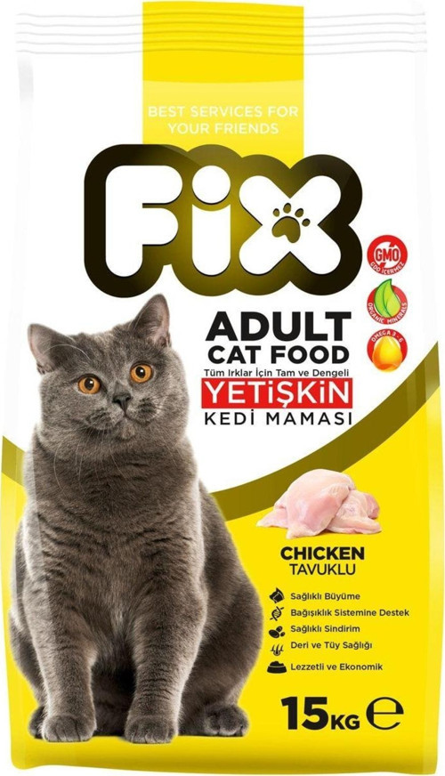 Tavuklu Kedi Maması 15 kg