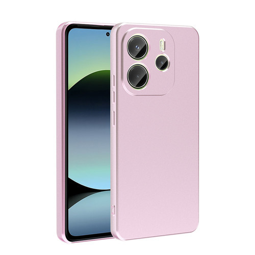 Xiaomi Redmi Note 14 4G Kılıf Premier Silikon Kılıf - Rose Gold
