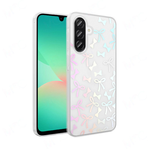 Galaxy A56 Kılıf Şeffaf Figürlü Folk Sert Kılıf - Fiyonk