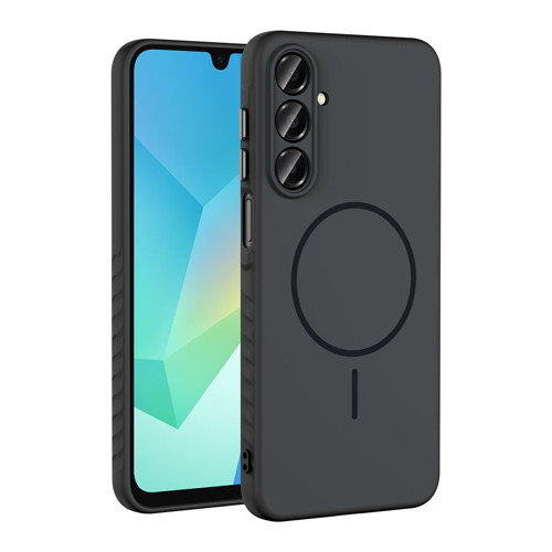 Galaxy A16 Kılıf M-safe Şarj Özellikli Tea Kılıf - Siyah