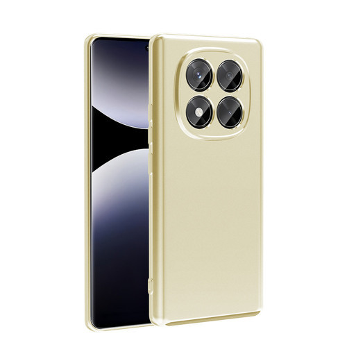 Xiaomi Redmi Note 14 Pro 4G Kılıf Premier Silikon Kılıf - Gold
