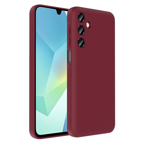 Galaxy A16 Kılıf Kamera Korumalı Kartlık Hazneli Vitra Kılıf - Mürdüm