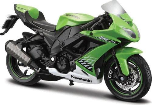 Kawasaki Ninja ZX-10R Model Motorsiklet 1/18 Model Motosiklet