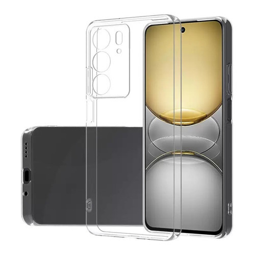 Realme C75 Kılıf Süper Silikon Kılıf - Şeffaf