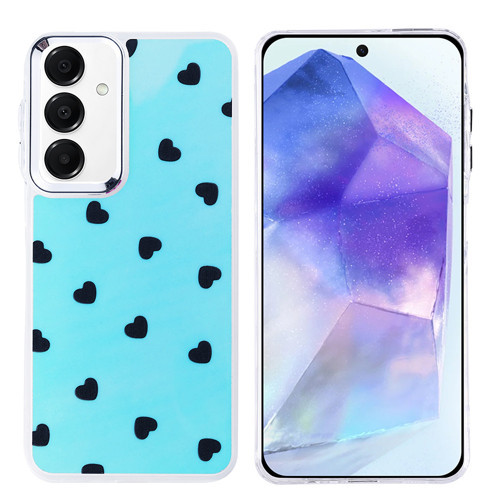 Galaxy A35 Kılıf Airbag Tasarımlı Hadra Kılıf - Kalp