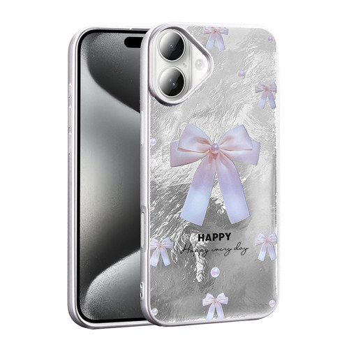 iPhone 16 Kılıf Desenli Mep Kılıf - İncili Fiyonk