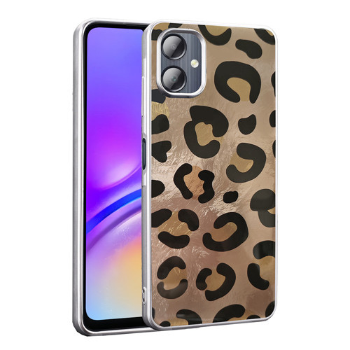Galaxy A06 Kılıf Desenli Mep Kılıf - Gold Leopar