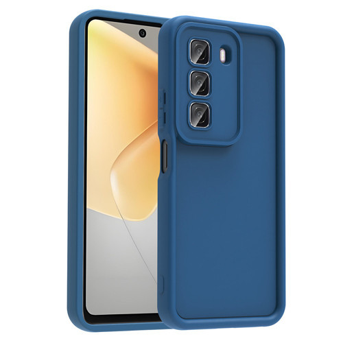 İnfinix Hot 50 4G Kılıf Kamera Korumalı Ananas Kılıf - Koyu Yeşil