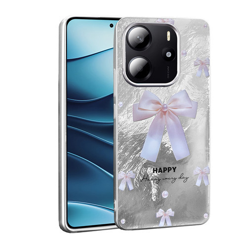 Xiaomi Redmi Note 14 4G Kılıf Desenli Mep Kılıf - İncili Fiyonk