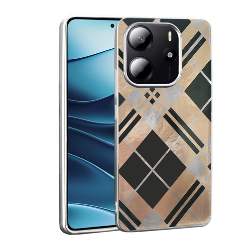 Xiaomi Redmi Note 14 4G Kılıf Desenli Mep Kılıf - Geometrik