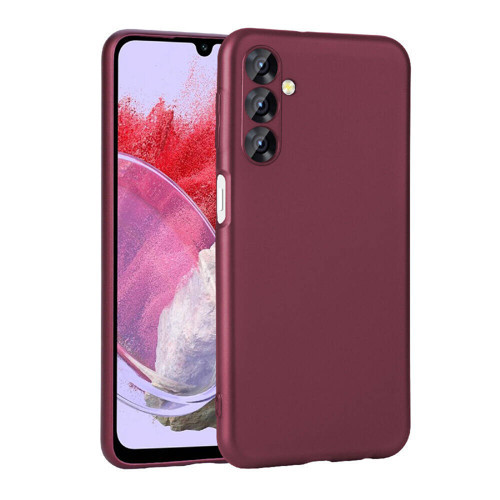 Galaxy M34 5G Kılıf Premier Silikon Kılıf - Mürdüm