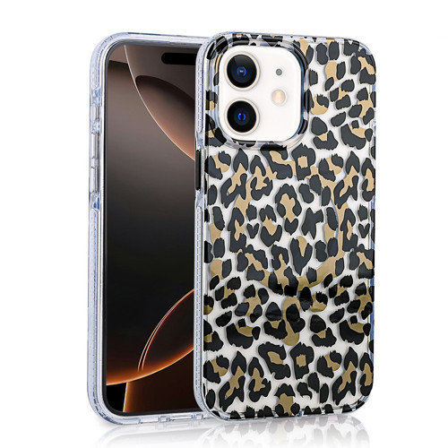 iPhone 11 Kılıf M-safe Şarj Özellikli Jago Kılıf - Siyah-Kahverengi