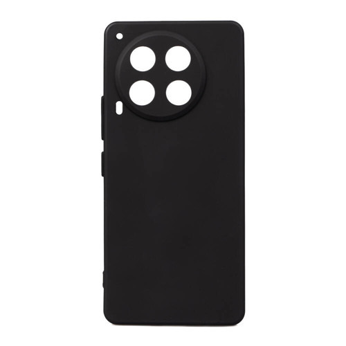 Tecno Camon 30 Kılıf Biye Silikon - Siyah