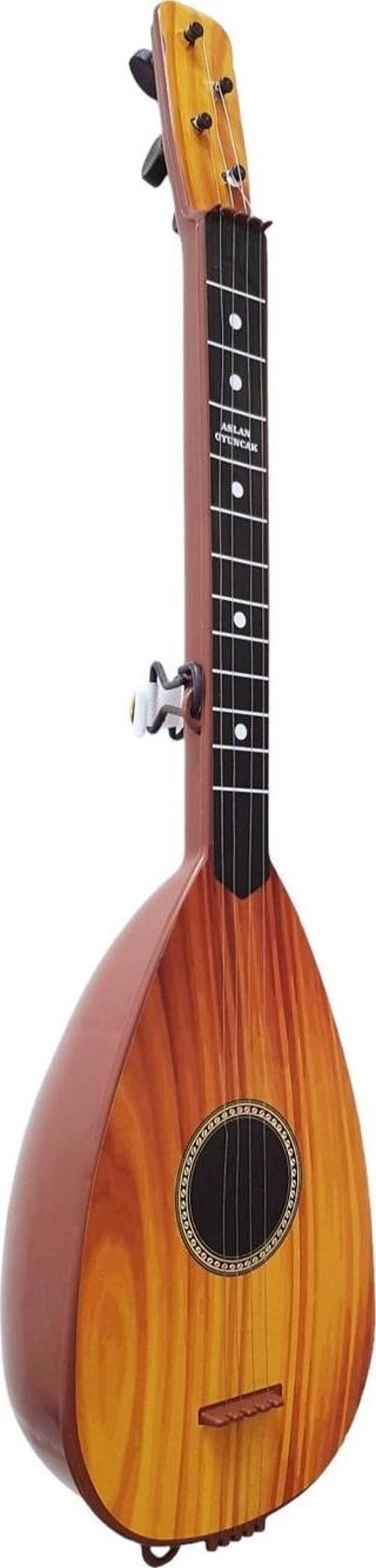 Saz Bağlama Büyük Boy 55 CM Çocuk Müzik Aleti Eğitici Oyuncak