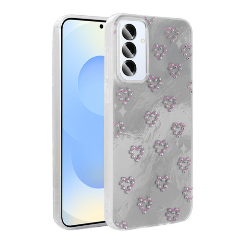Galaxy S25 Plus Kılıf Kamera Korumalı Figürlü Ponti Silikon Kılıf - Beyaz