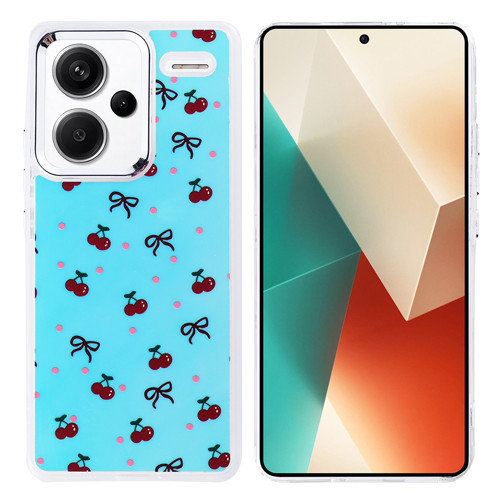 Xiaomi Redmi Note 13 Pro Plus 5G Kılıf Airbag Tasarımlı Hadra Kılıf - Kiraz