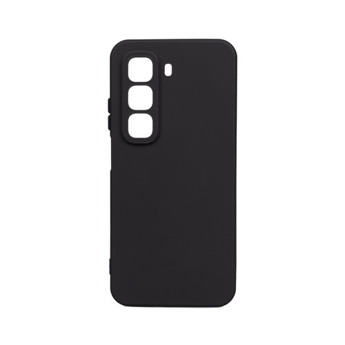 İnfinix Hot 50 5G Kılıf Biye Silikon - Siyah