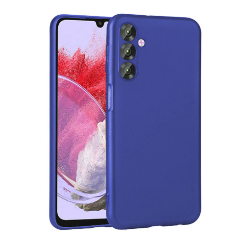 Galaxy M34 5G Kılıf Premier Silikon Kılıf - Saks Mavi