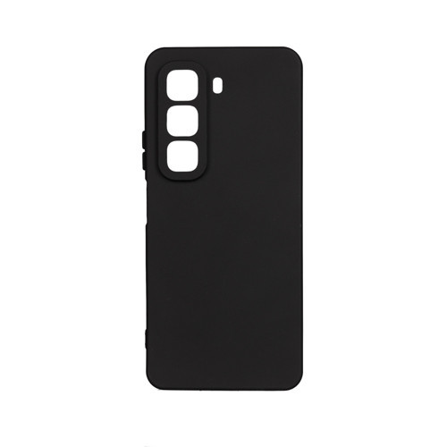 İnfinix Hot 50 4G Kılıf Biye Silikon - Siyah