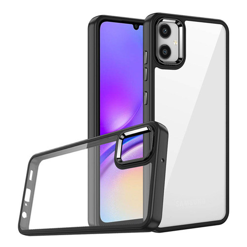 Galaxy A05 Kılıf Flora Kılıf - Siyah