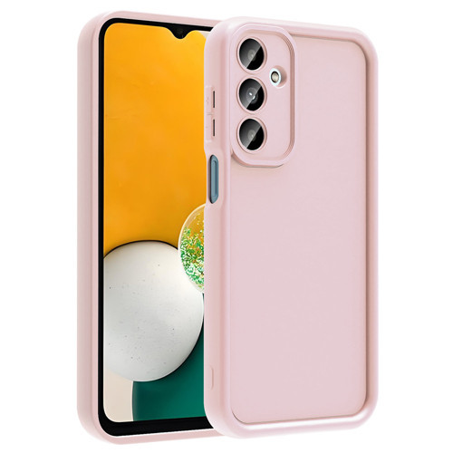 Galaxy A16 Kılıf Kamera Korumalı Ananas Kılıf - Pembe